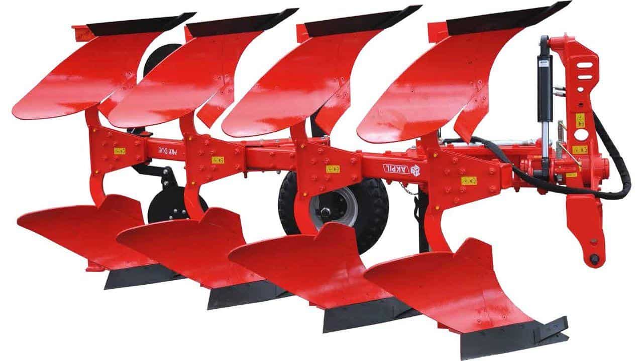 تصویر 3 از گاوآهن چهار خیش تسمه ای مکانیزم جذب تنش حرکتی